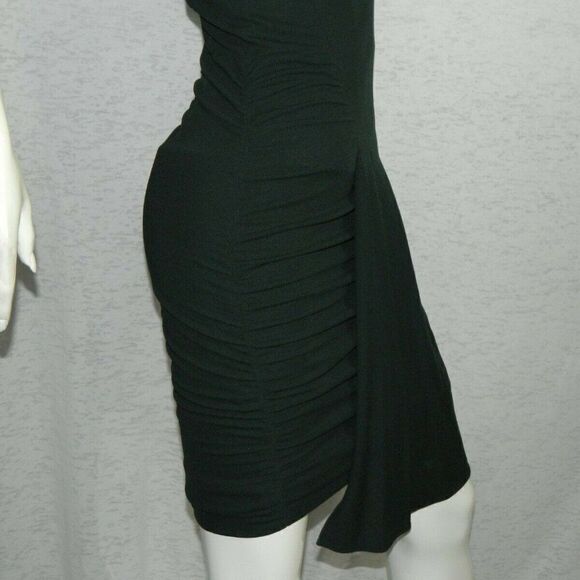 Yigal Azrouel Dress Green with Leather Trim Size 2‎ - Picture 10 of 16